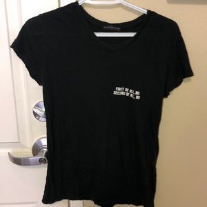 Brandy Melville black tee